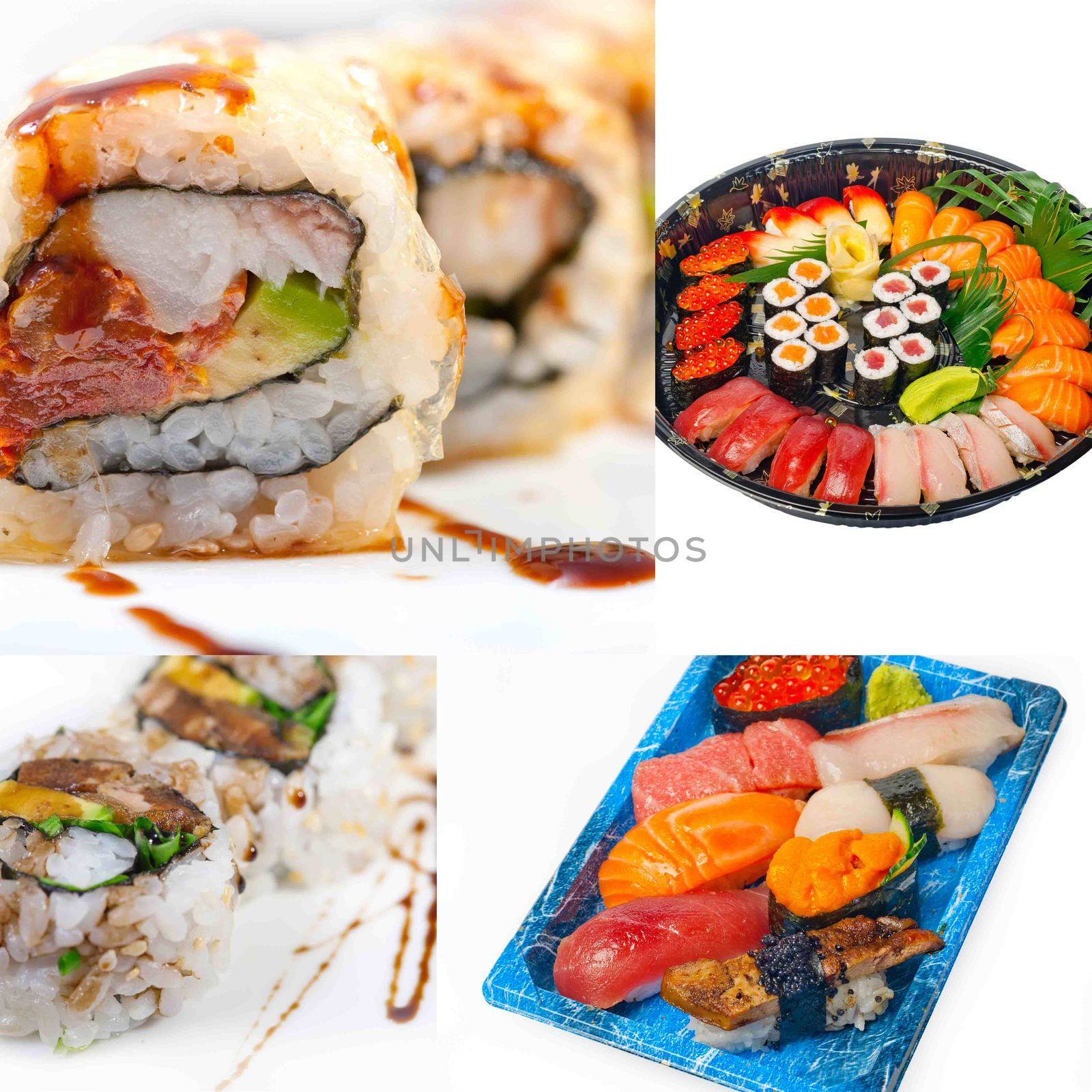 Japanese sushi collage  by keko64