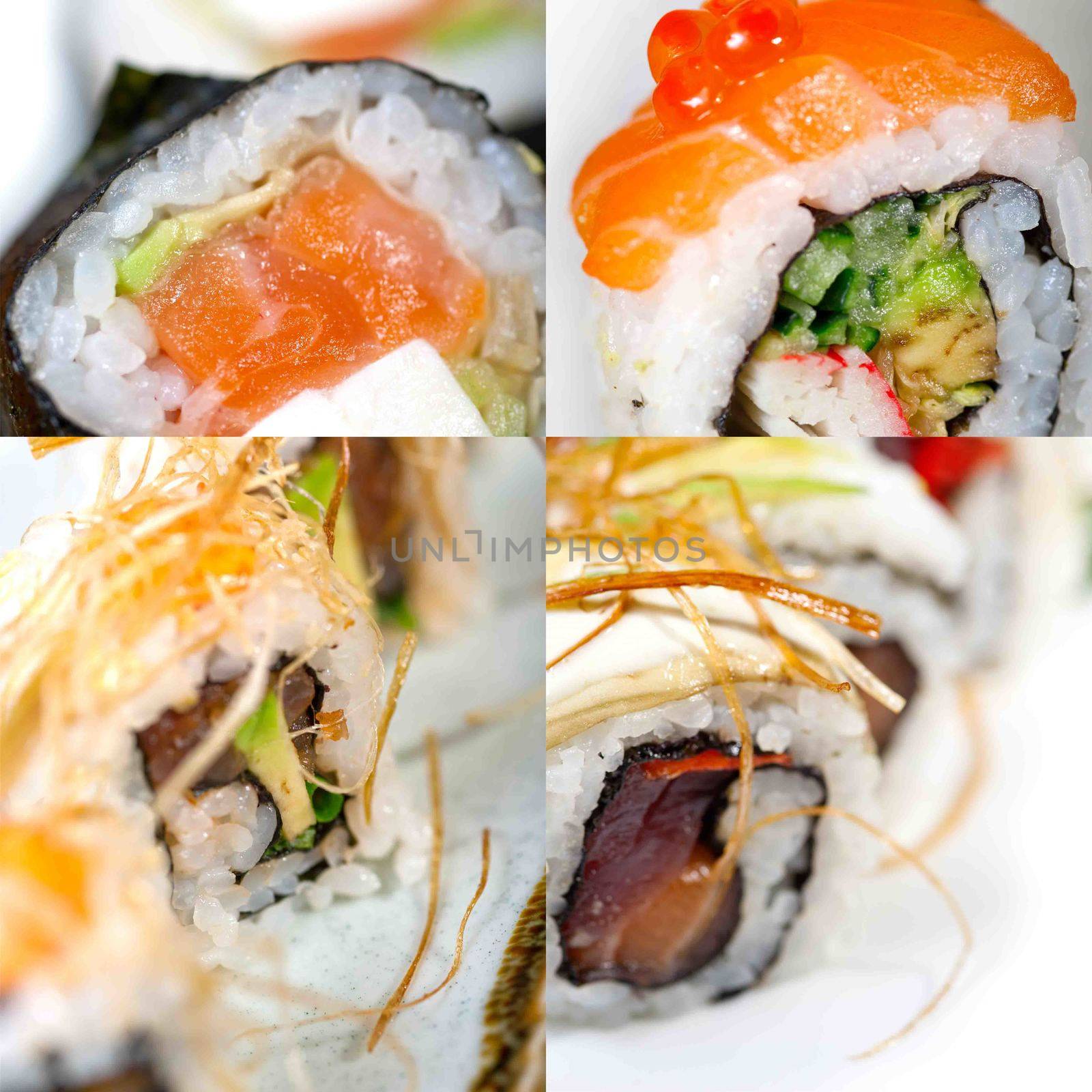 Japanese sushi collage  by keko64