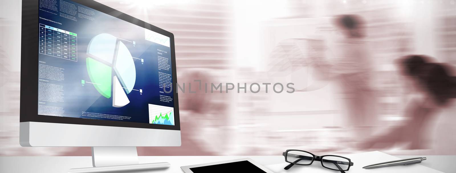 Composite image of computer screen by Wavebreakmedia