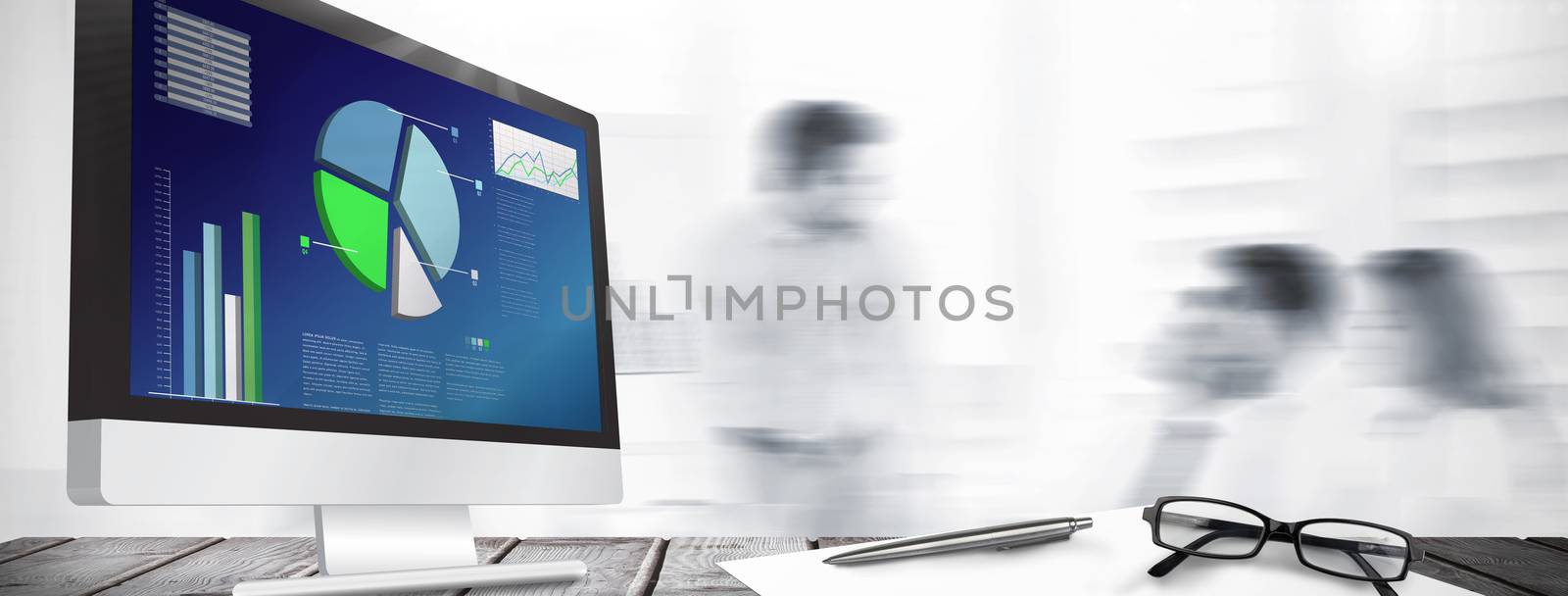 Composite image of computer screen by Wavebreakmedia