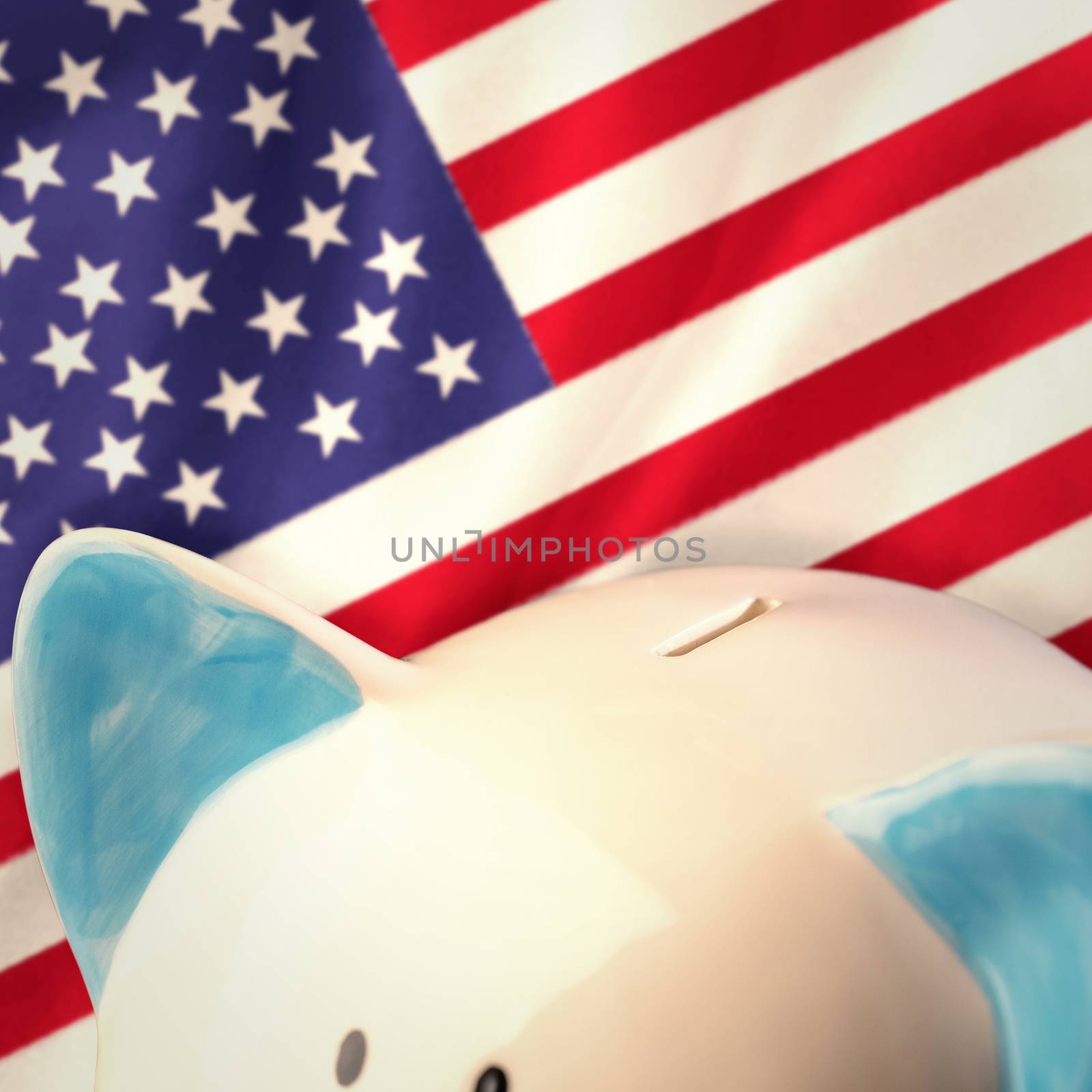 Composite image of piggy bank by Wavebreakmedia