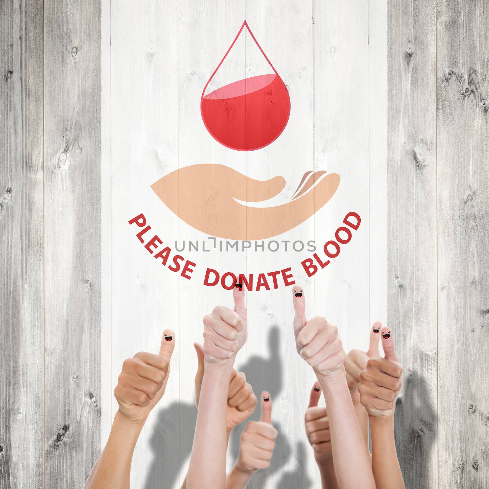 Composite image of blood donation by Wavebreakmedia