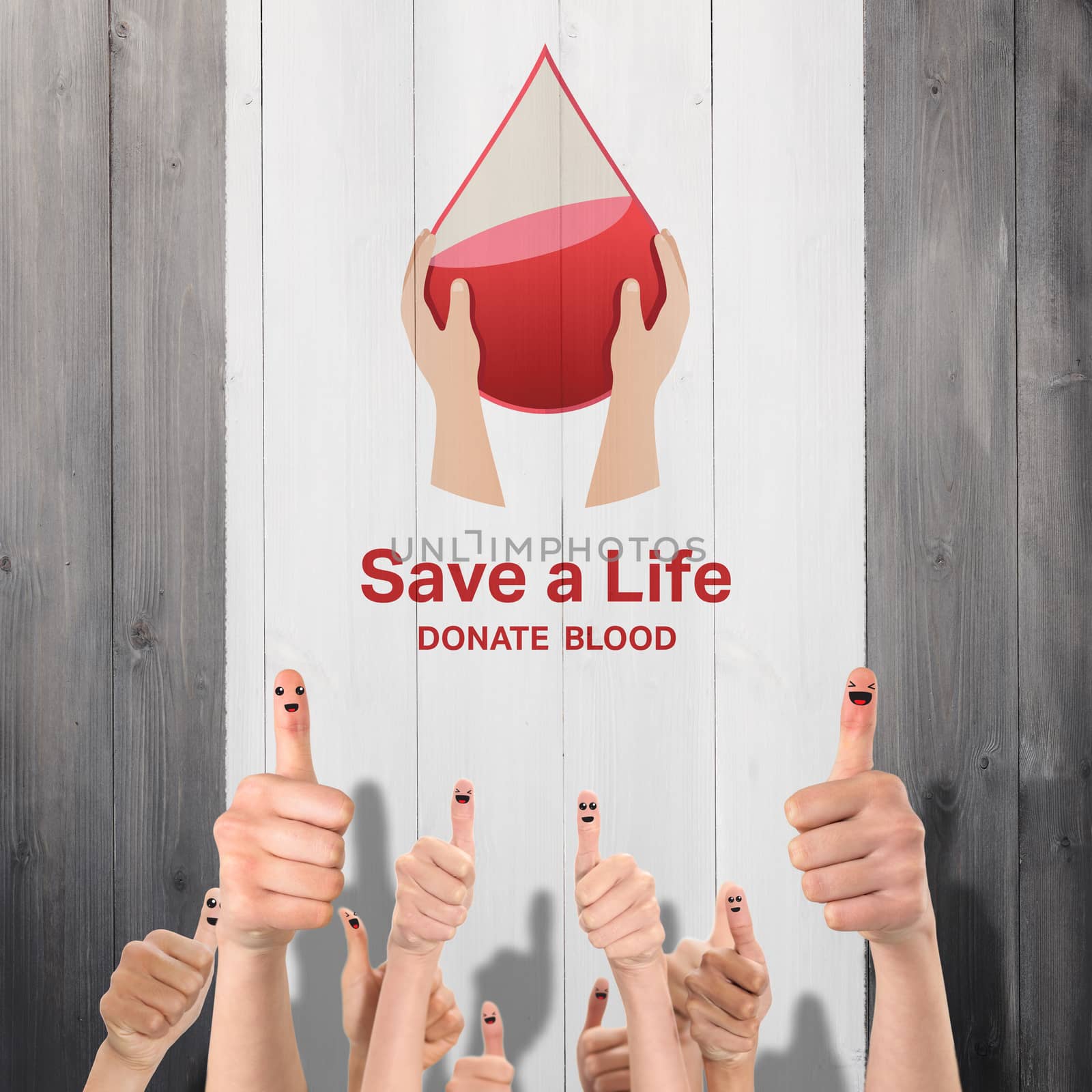 Composite image of blood donation by Wavebreakmedia