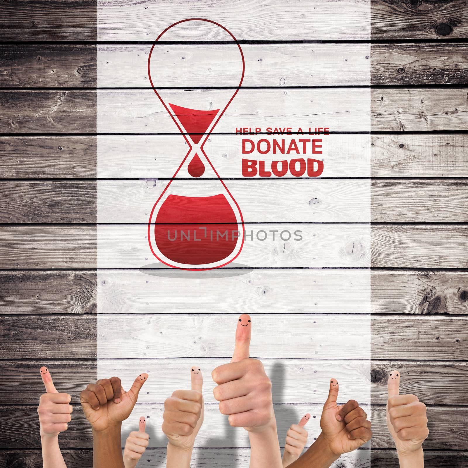 Composite image of blood donation by Wavebreakmedia