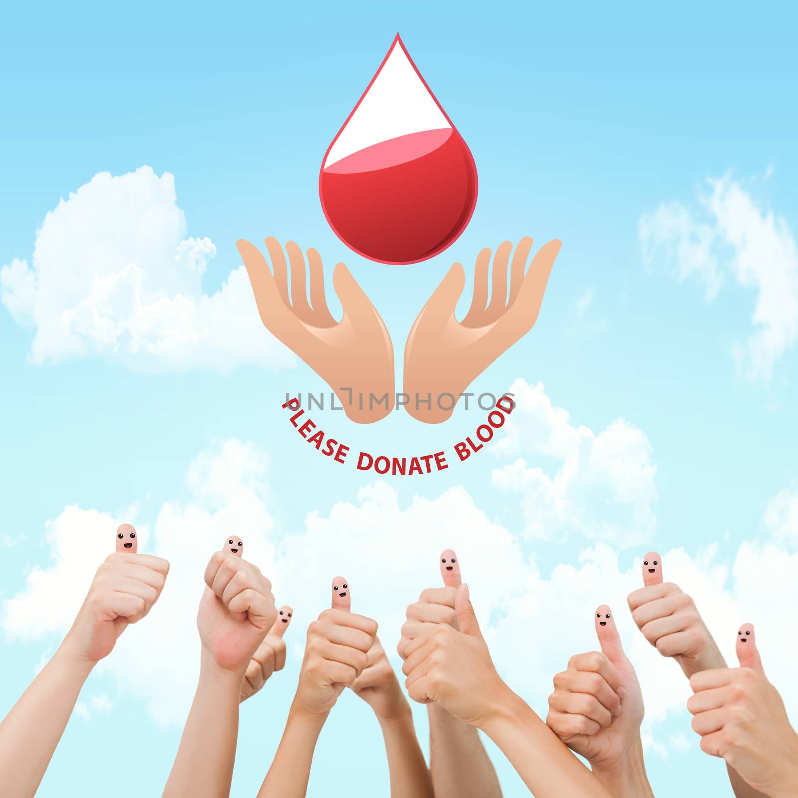 Composite image of blood donation by Wavebreakmedia