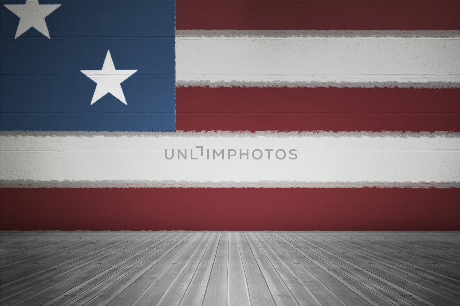 Composite image of usa national flag by Wavebreakmedia