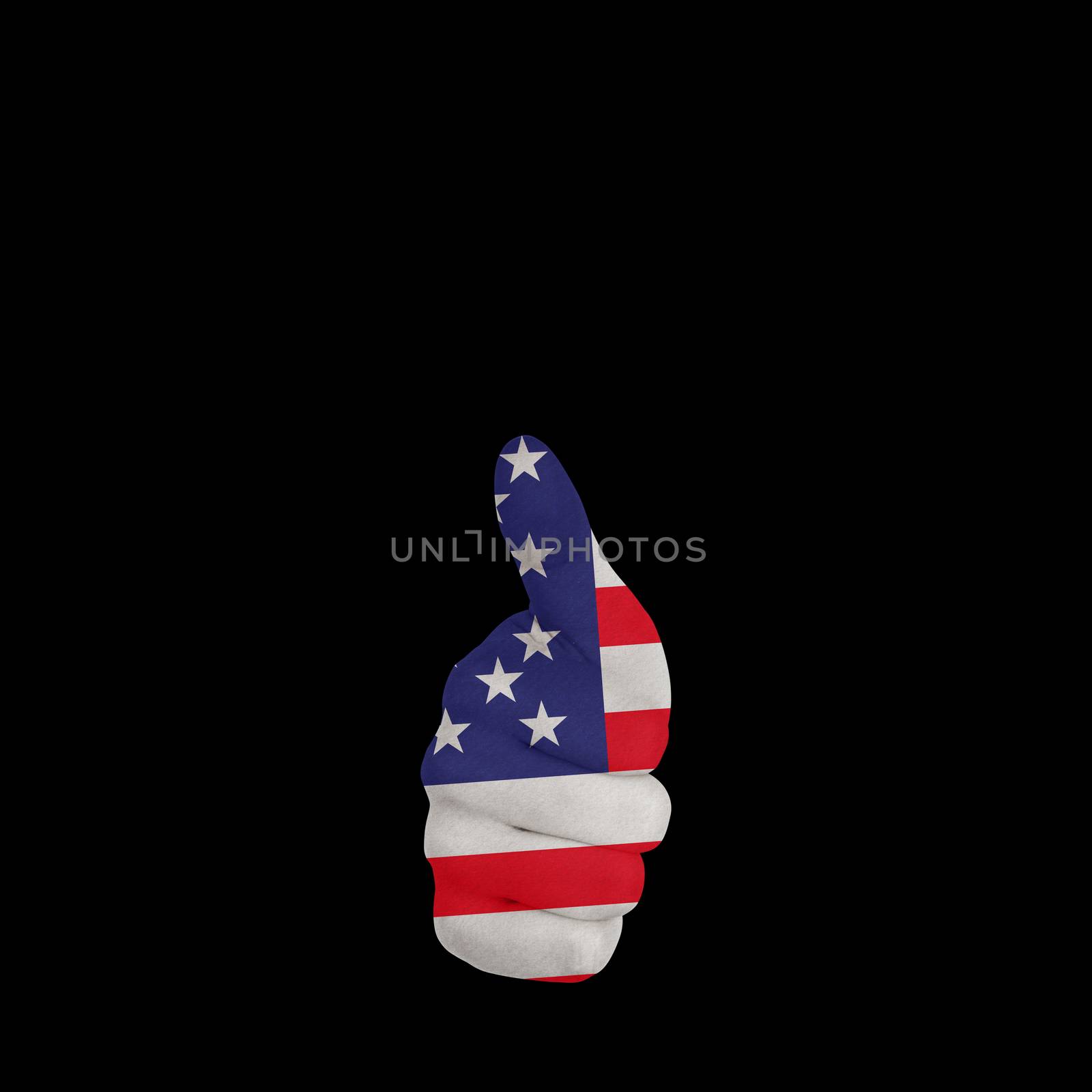Composite image of hand showing thumbs up by Wavebreakmedia