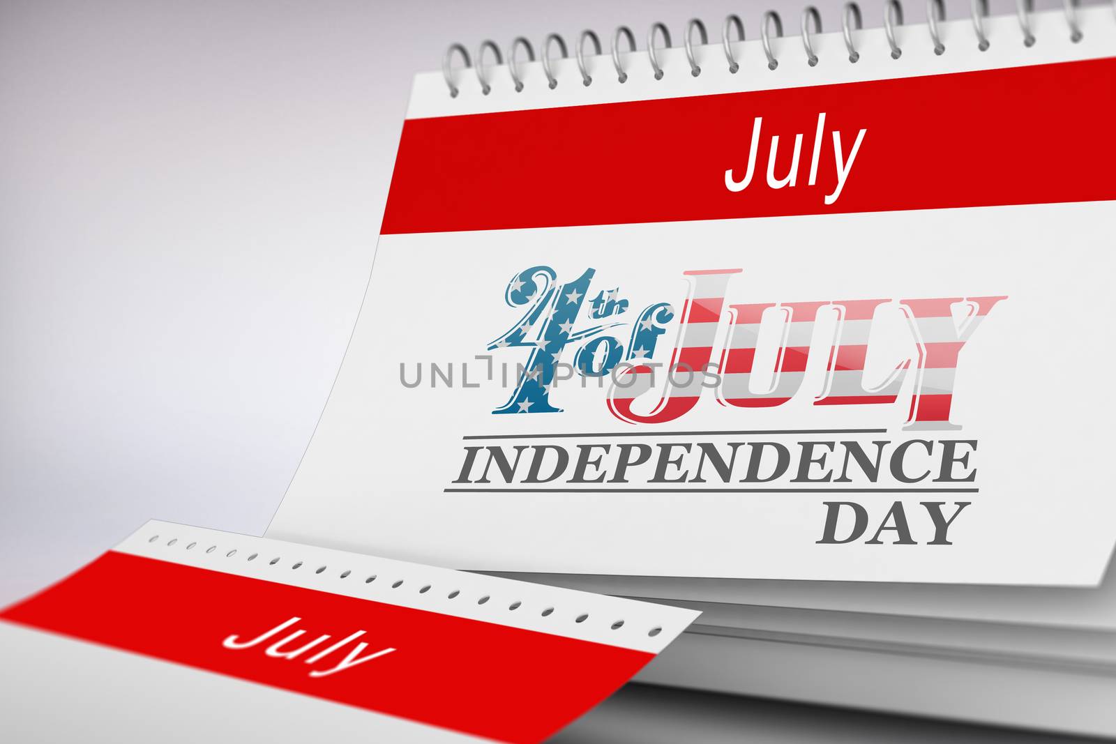 Composite image of independence day graphic by Wavebreakmedia