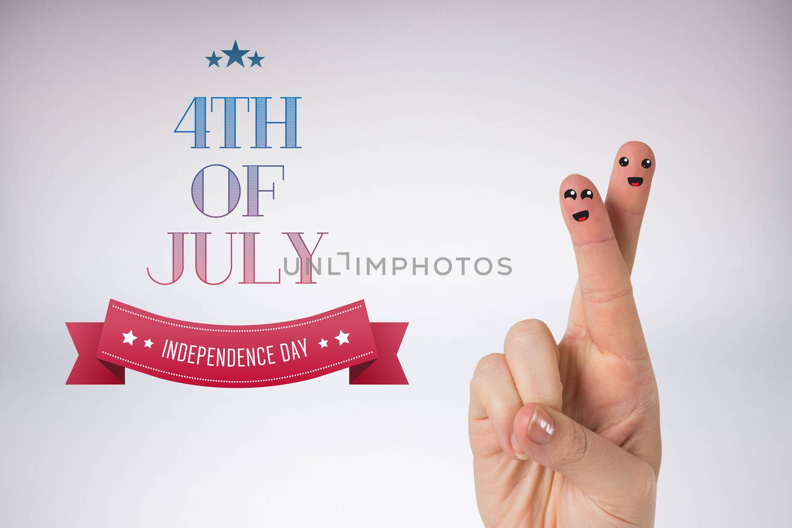 Composite image of independence day graphic by Wavebreakmedia