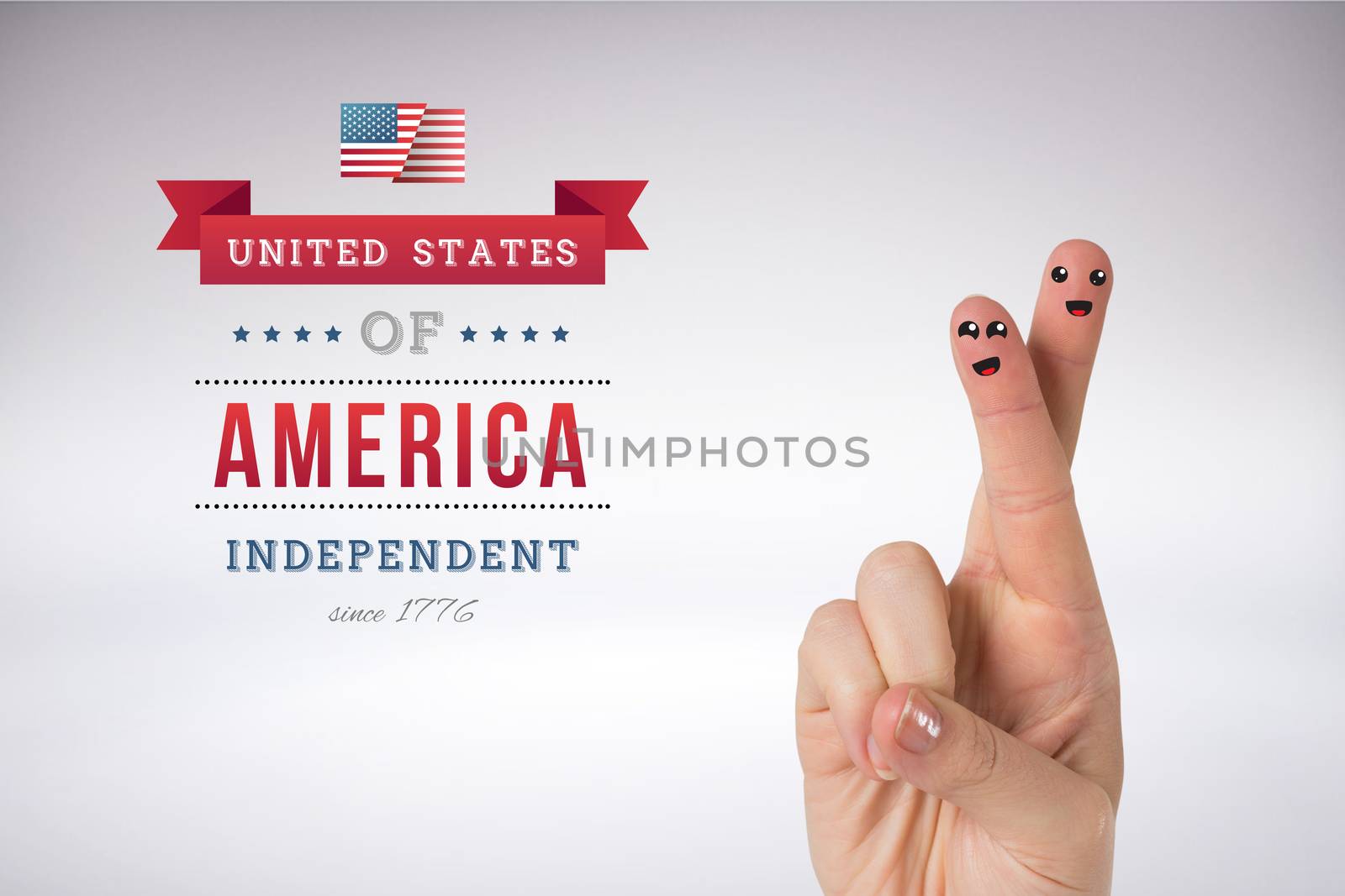 Composite image of independence day graphic by Wavebreakmedia