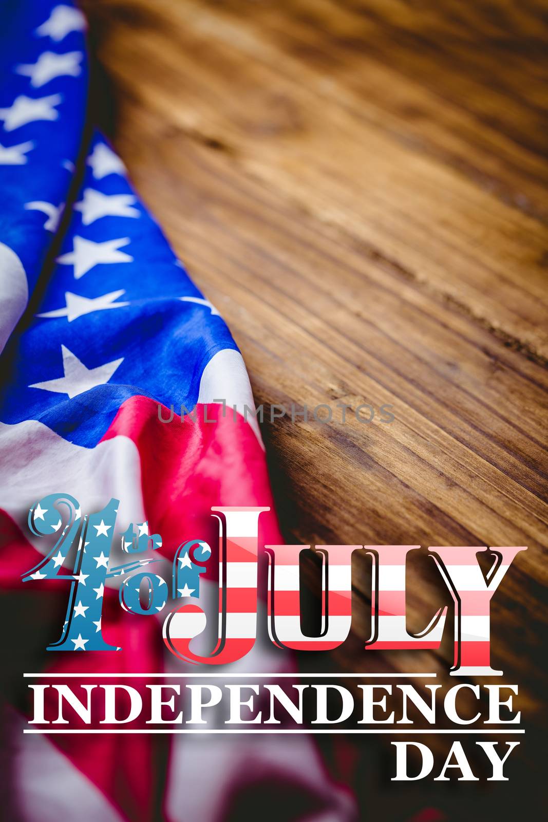 Composite image of independence day graphic by Wavebreakmedia