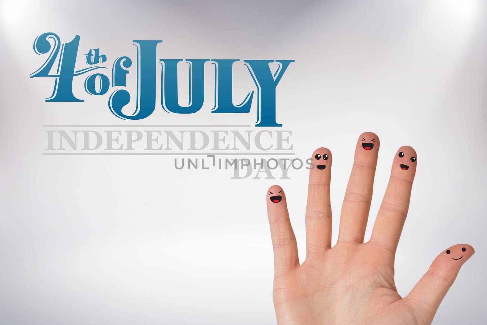 Composite image of independence day graphic by Wavebreakmedia