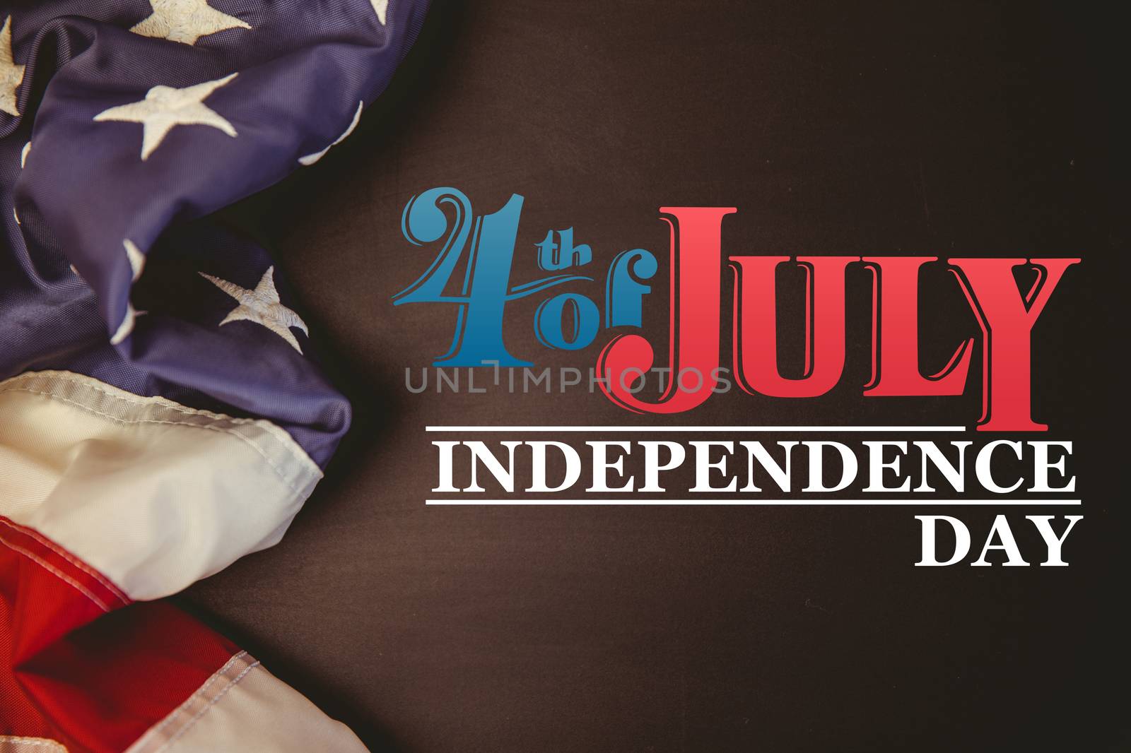 Composite image of independence day graphic by Wavebreakmedia