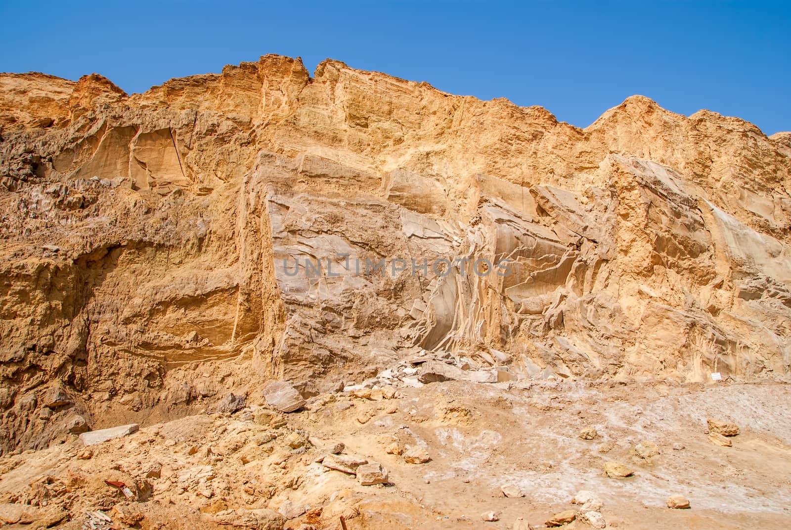 Negev desert landscape near the Dead Sea. Israel by Zhukow