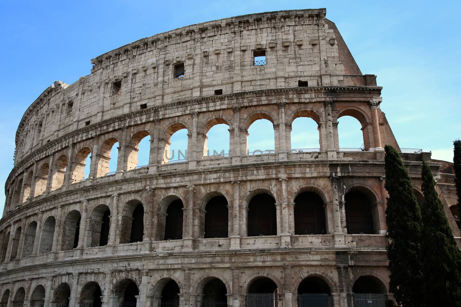 The Colosseum in Rome, Italy