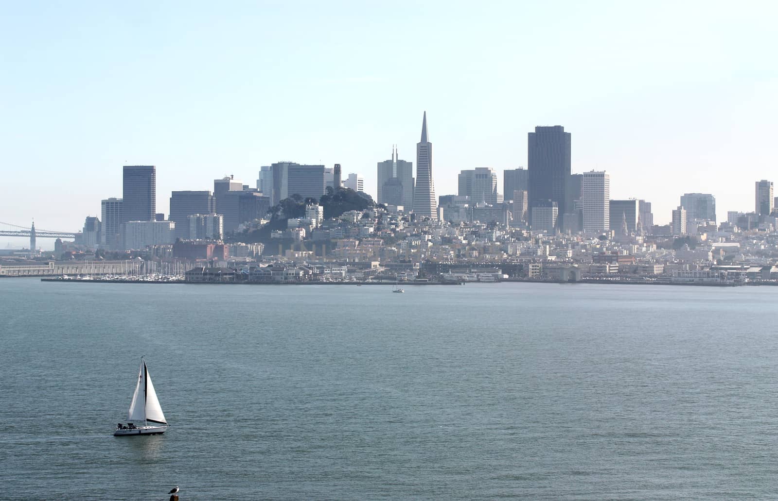 Scenic view of San Francisco, California.