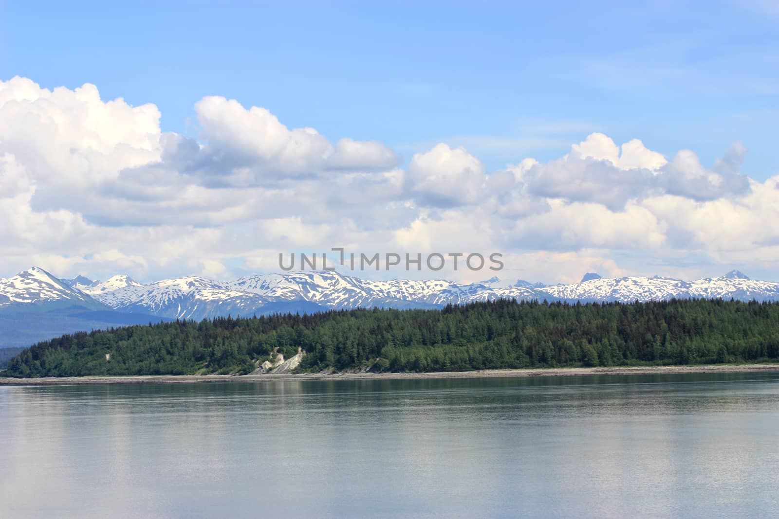 Beautiful landscape of Inside Passage, Alaska