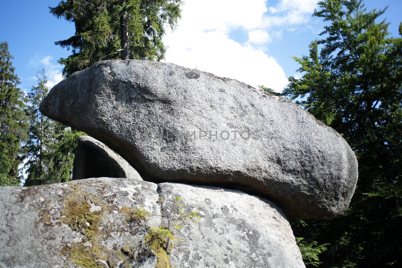 Rocks in the Fichtel Mountains by CWeiss