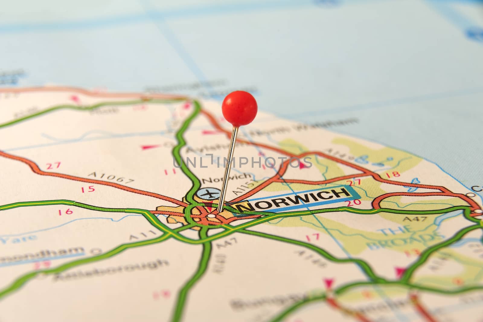 Norwich on the map by a40757