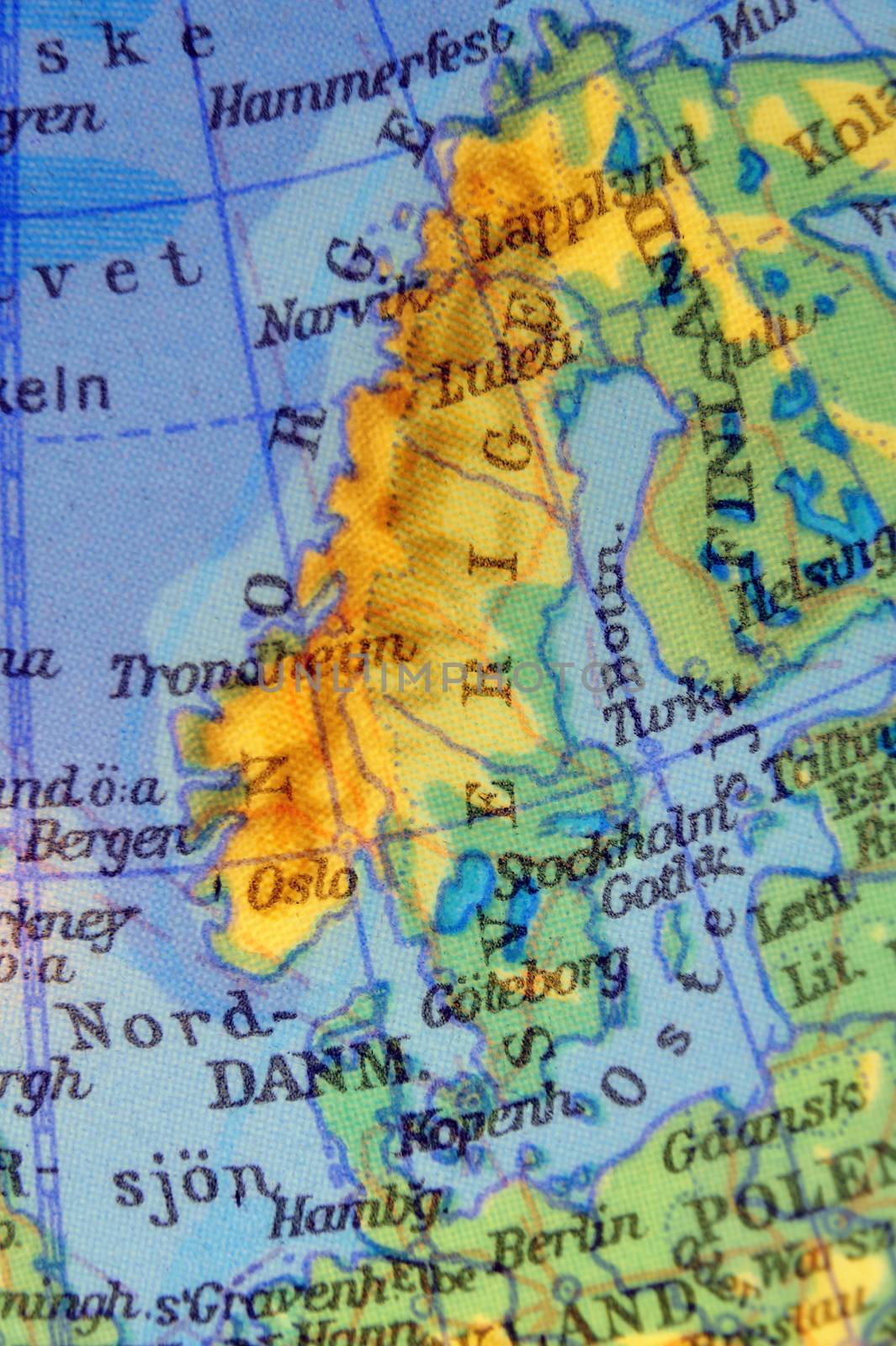 Map Of Sweden