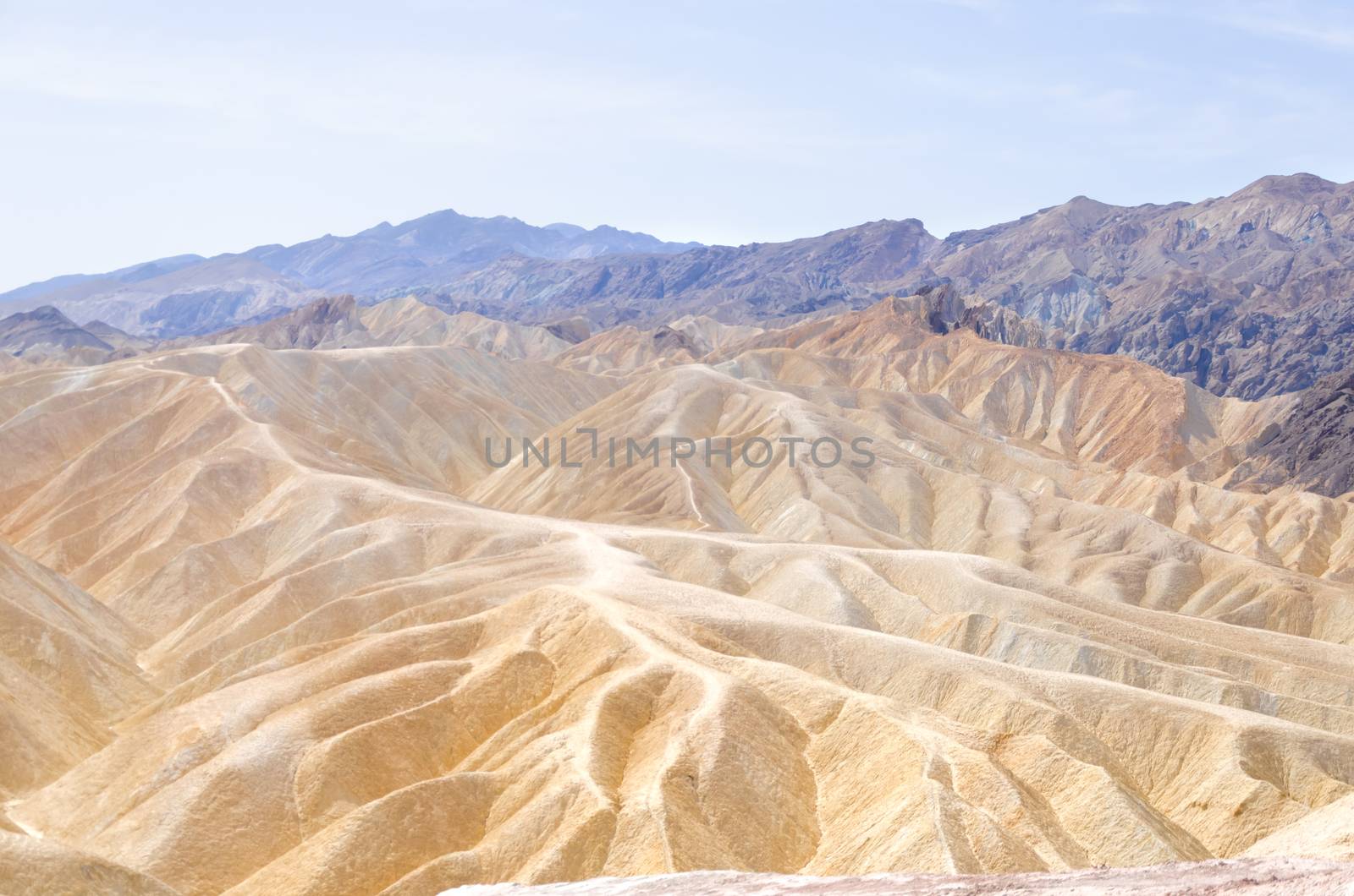 Zabriskie Point in Death Valley by EllenSmile