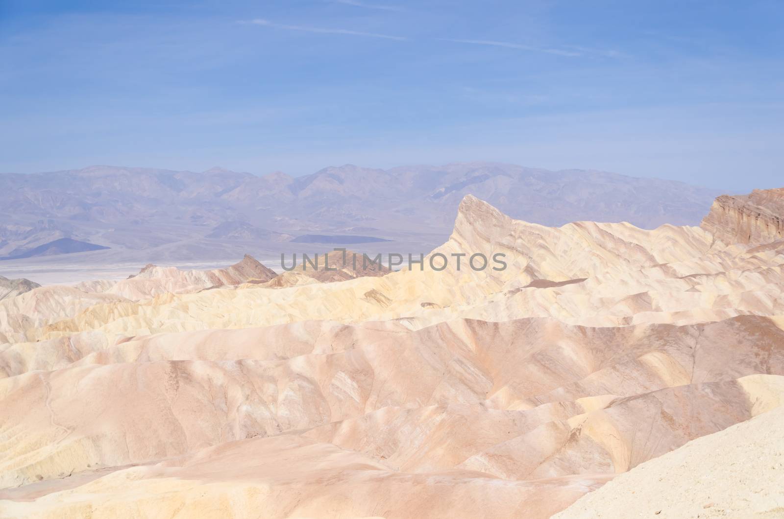 Zabriskie Point in Death Valley National Park, California, USA