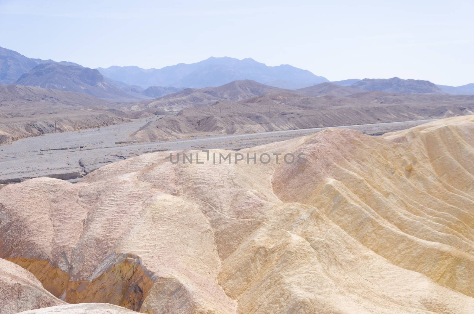 Zabriskie Point in Death Valley National Park, California, USA