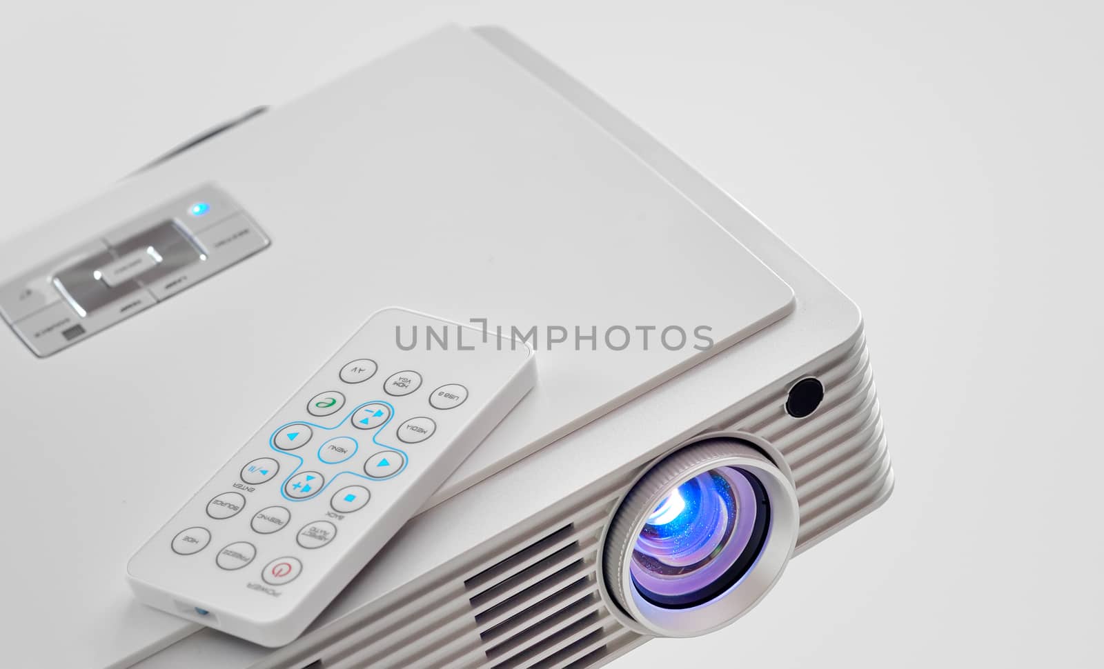 Video led projector for work presentation or home cinema 