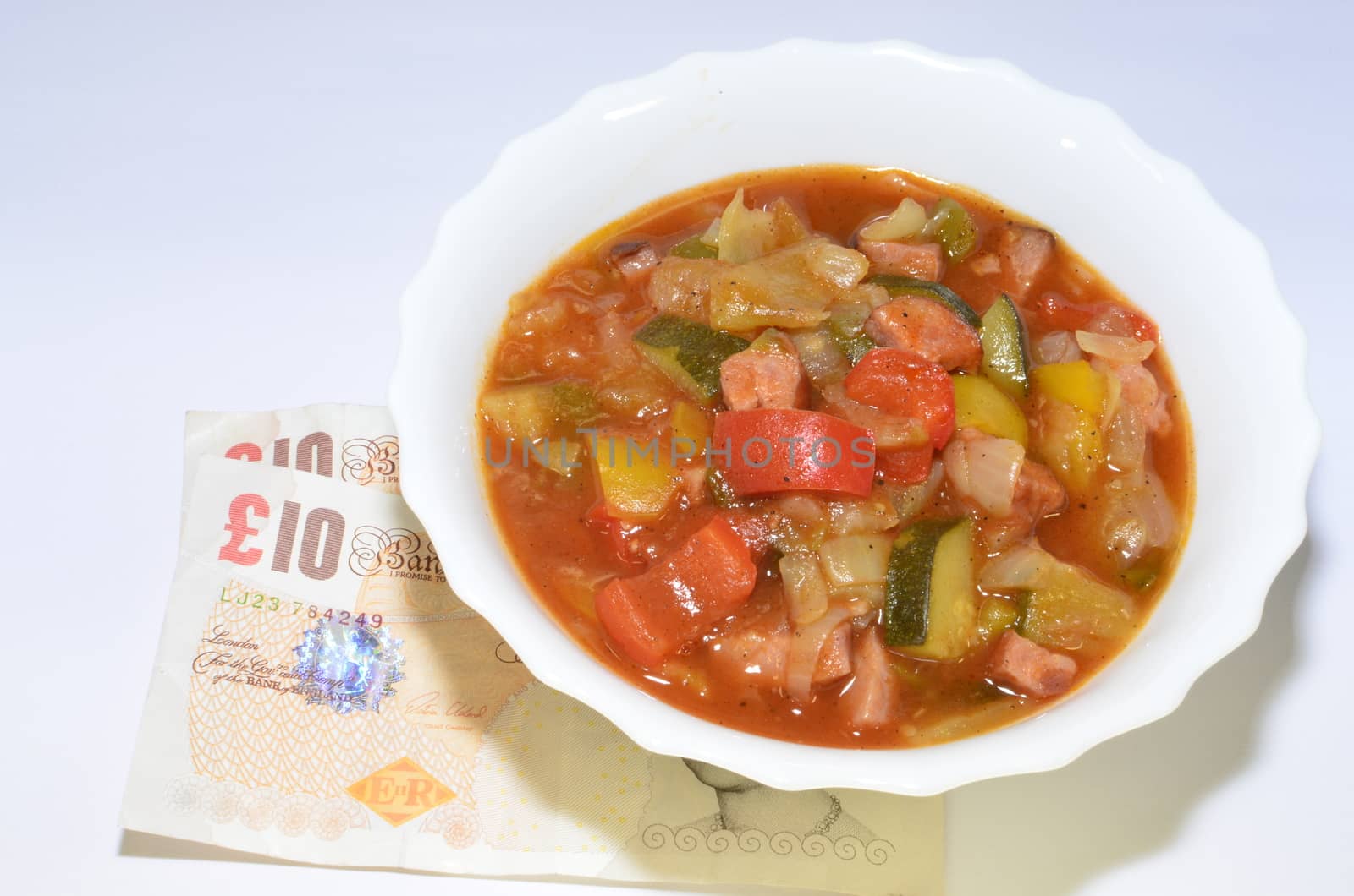 Stew Vegetables Food Meal and cash