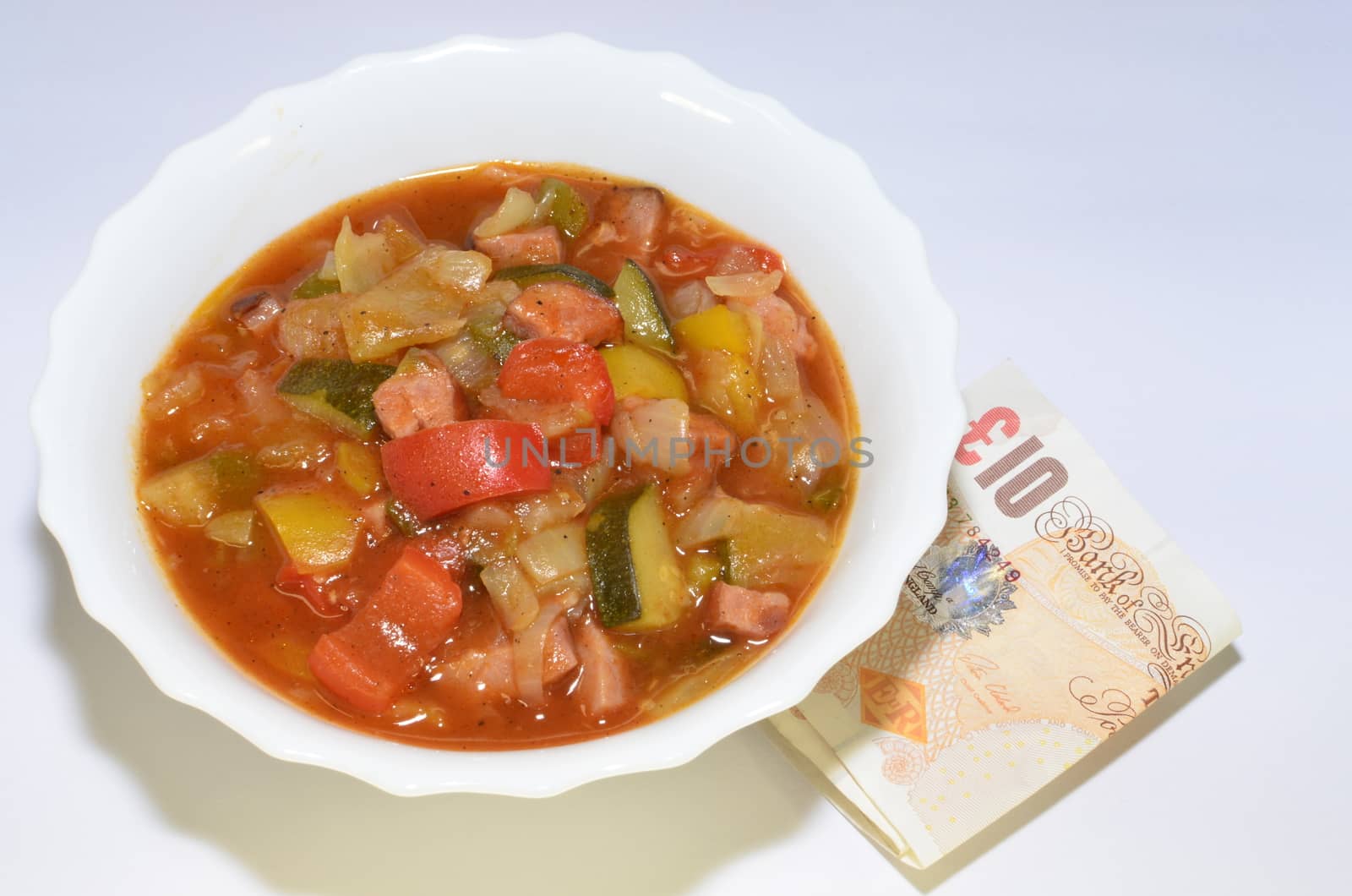Stew Vegetables Food Meal and cash