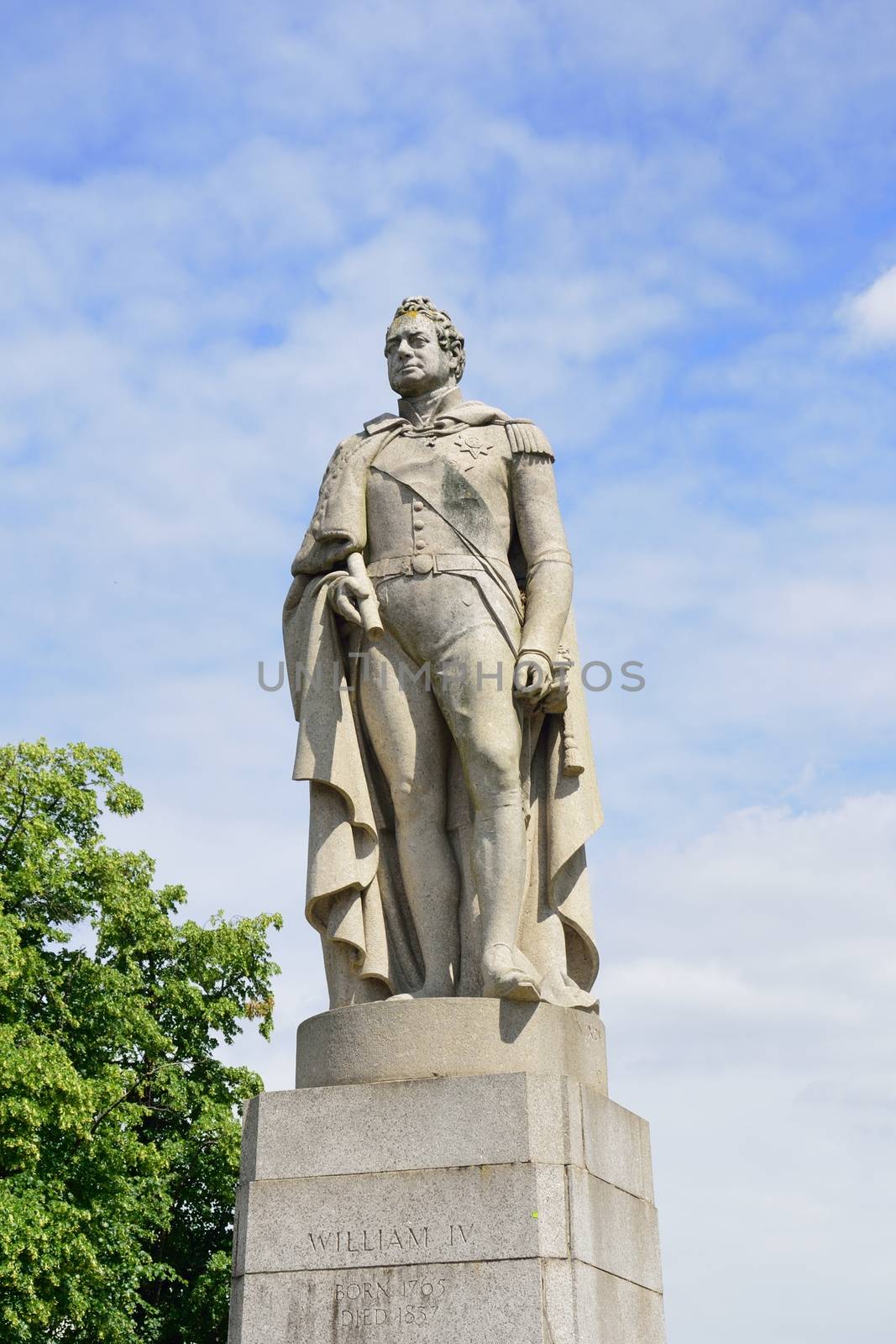 Statue of King William iv Greenwich
