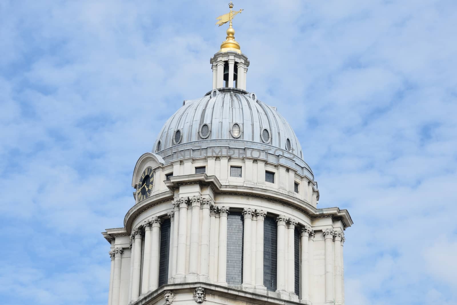 Top of Greenwich Naval college dome