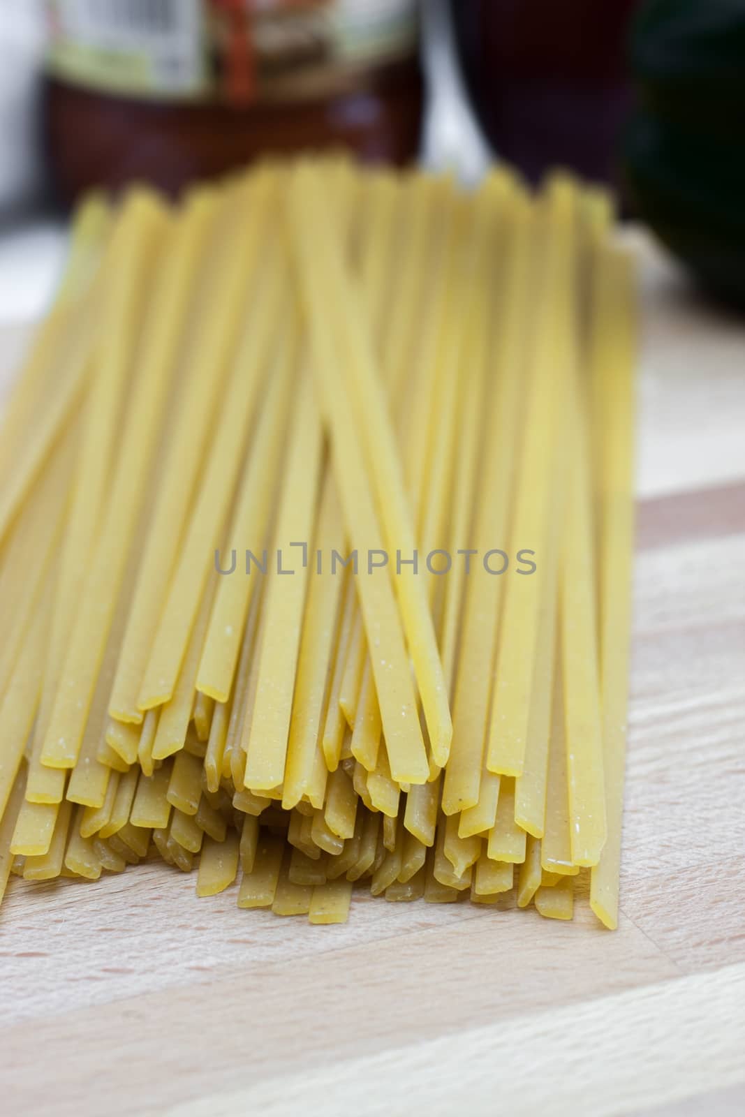 Dry Fetticcine Pasta by SouthernLightStudios