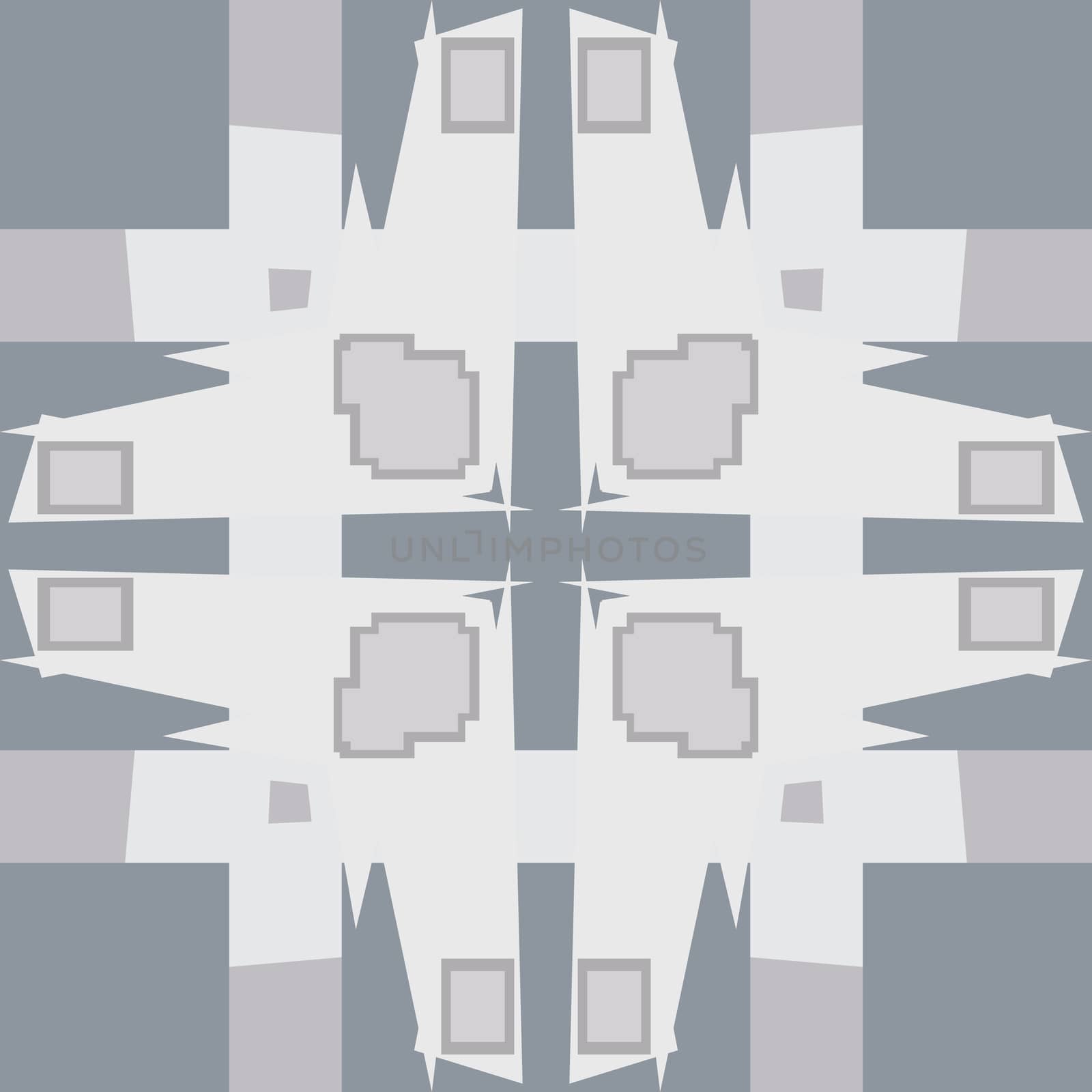 Gray Pointy Corner Pattern by TheBlackRhino