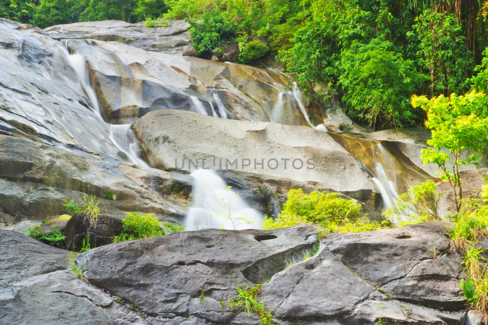 Waterfall, Beautiful nature by jimbophoto