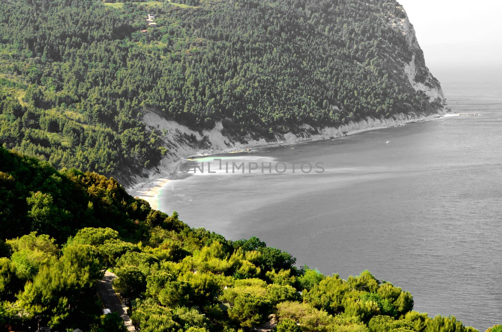 Beach In Sirolo Conero by inguaribile