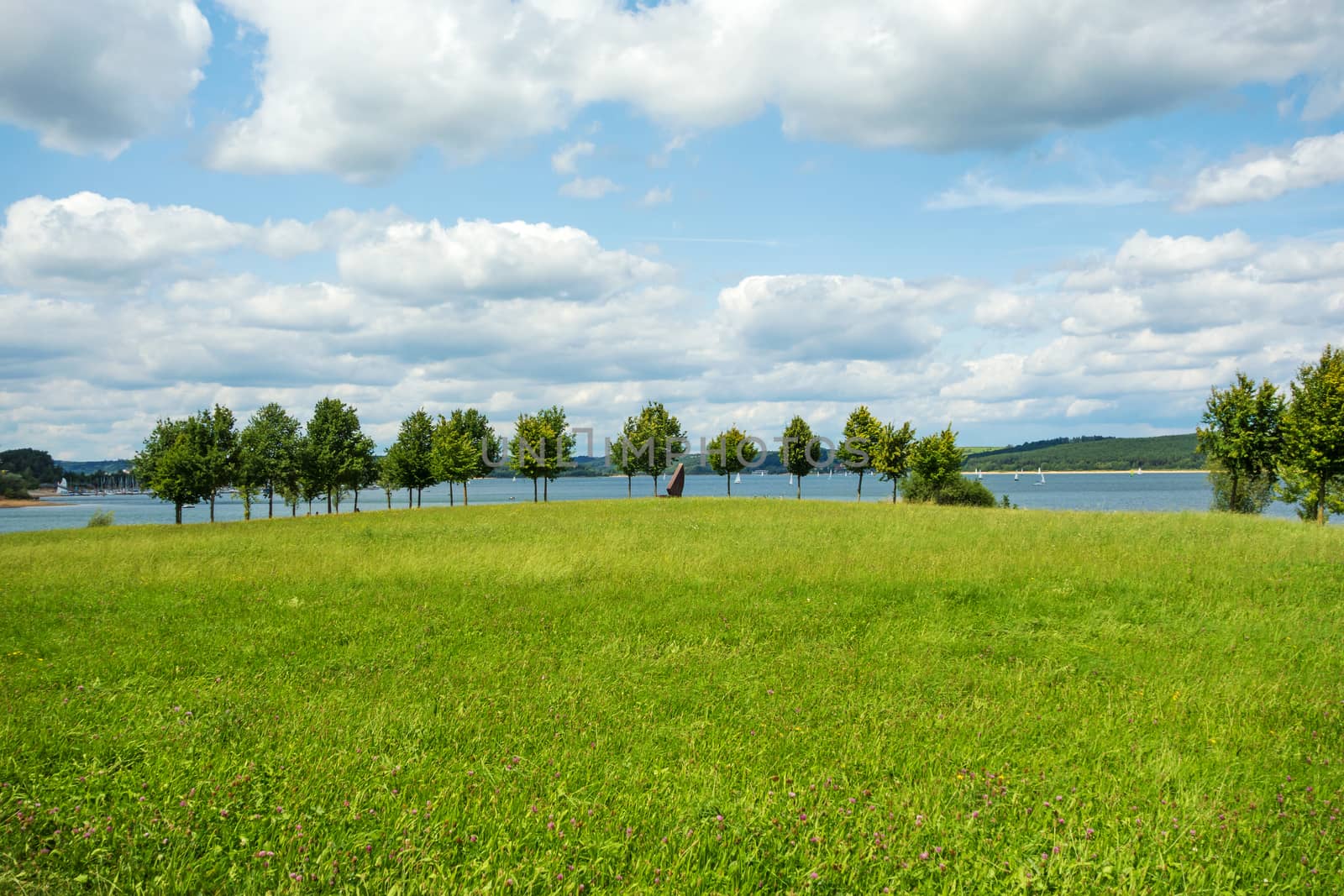 Brombachsee near Ramsberg, Germany, Bavaria