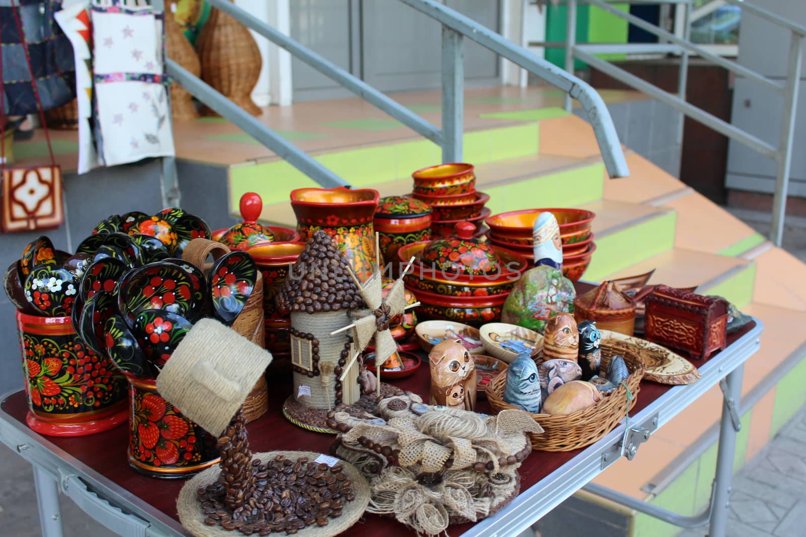 Handmade products on the table by nurjan100