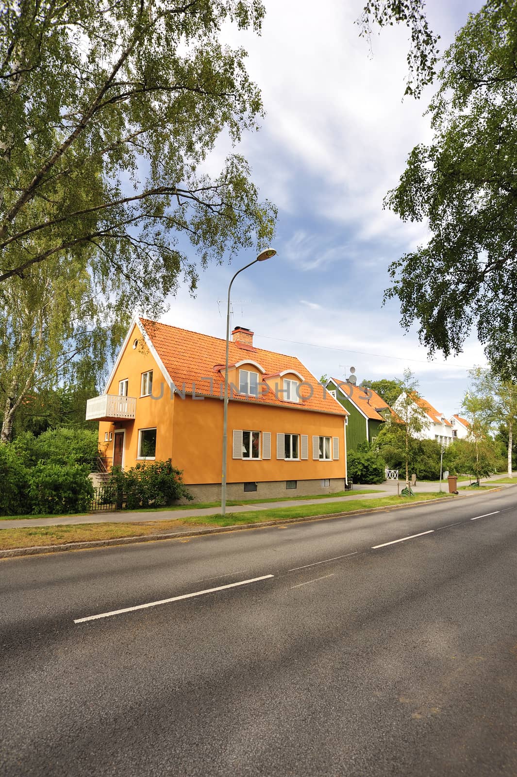 Swedish housing in Stockholm area.