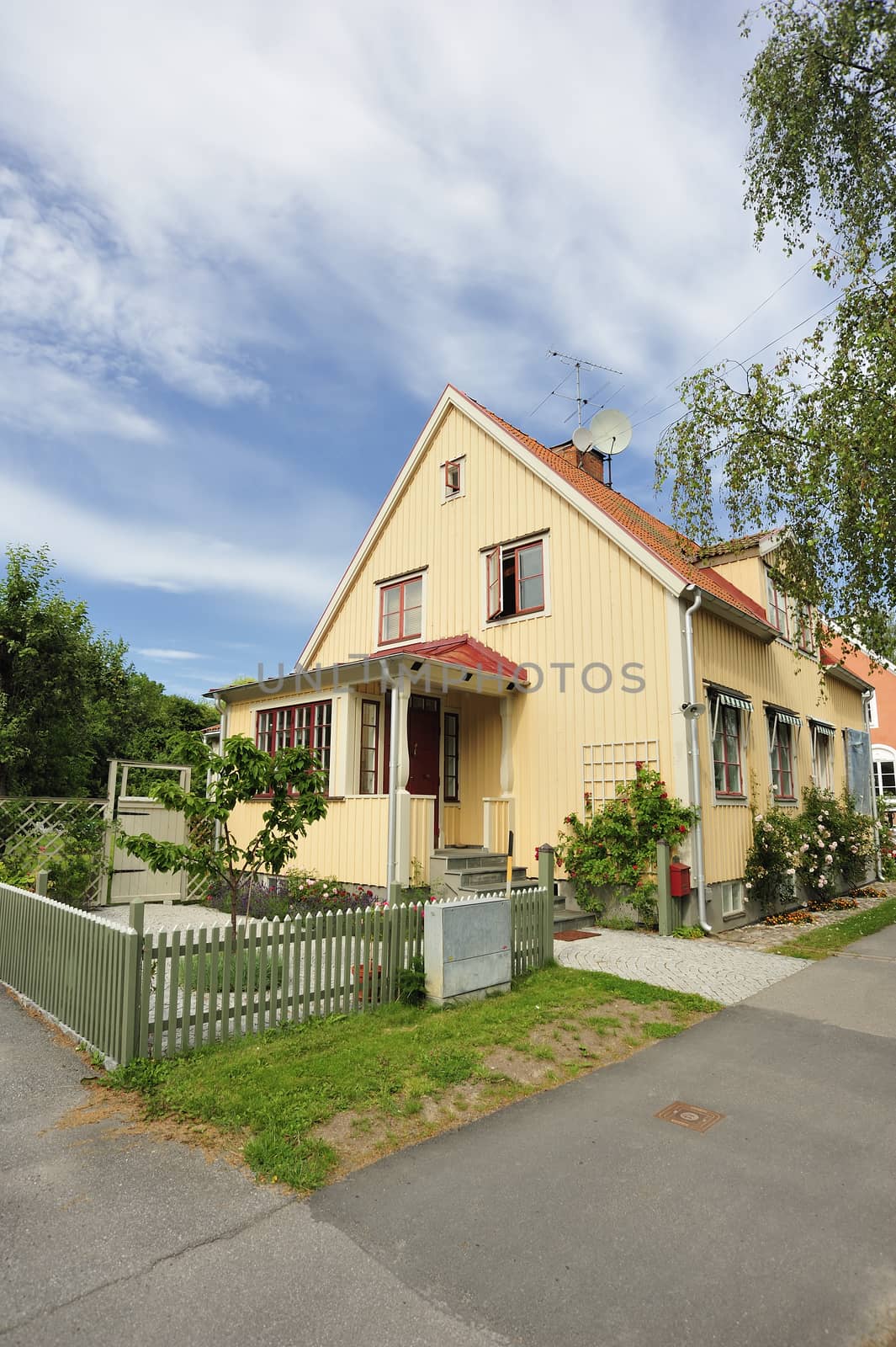 Swedish housing in Stockholm area.