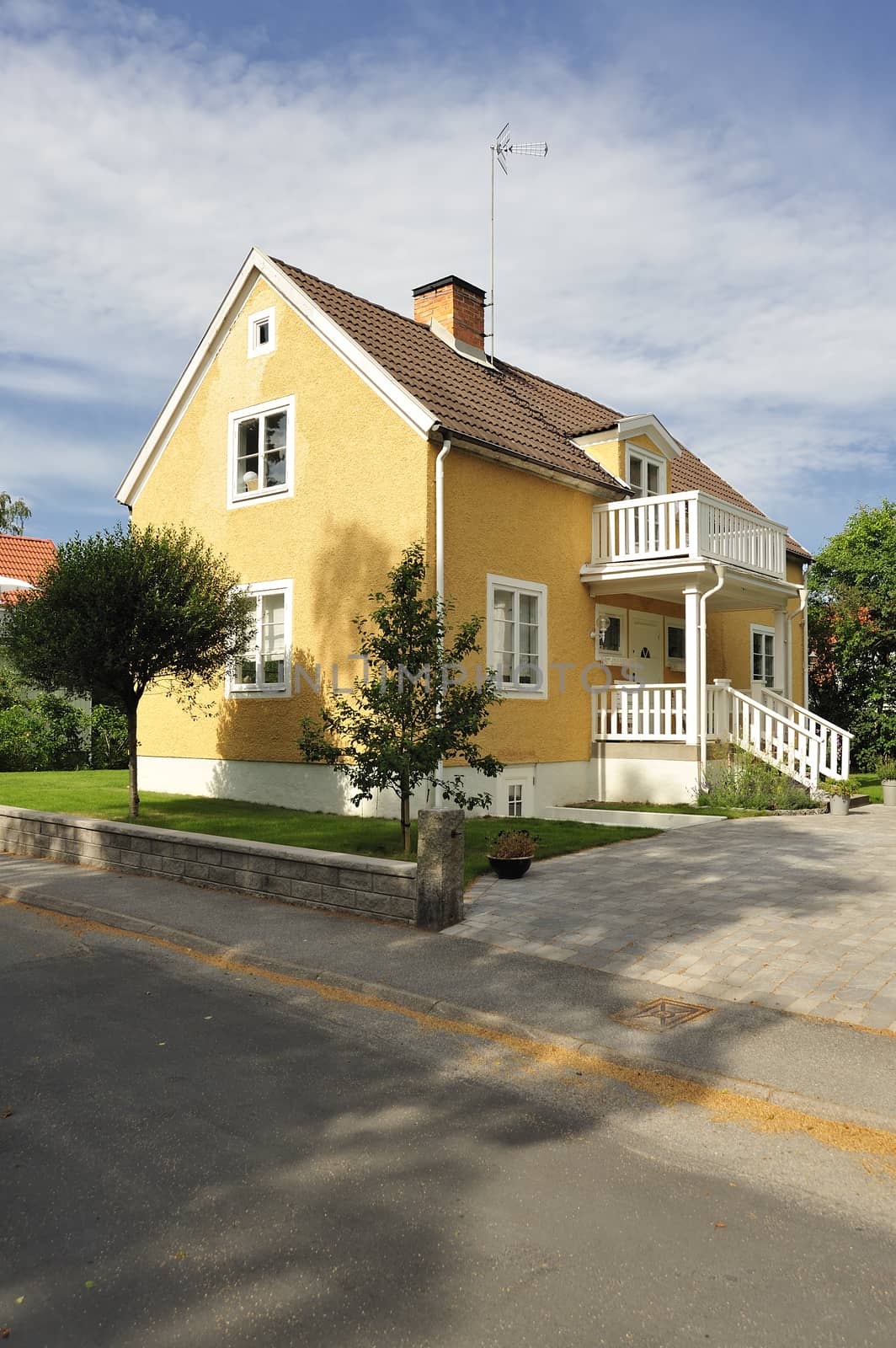 Swedish housing in Stockholm area.