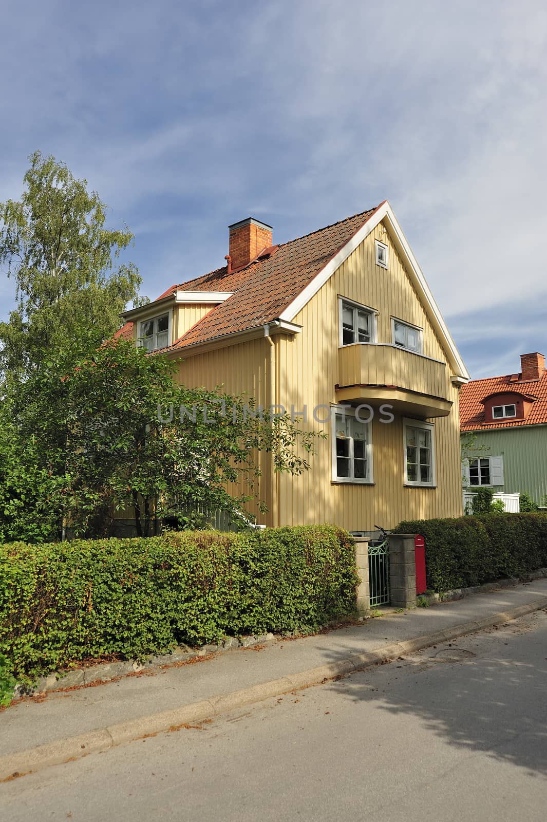 Swedish housing in Stockholm area.