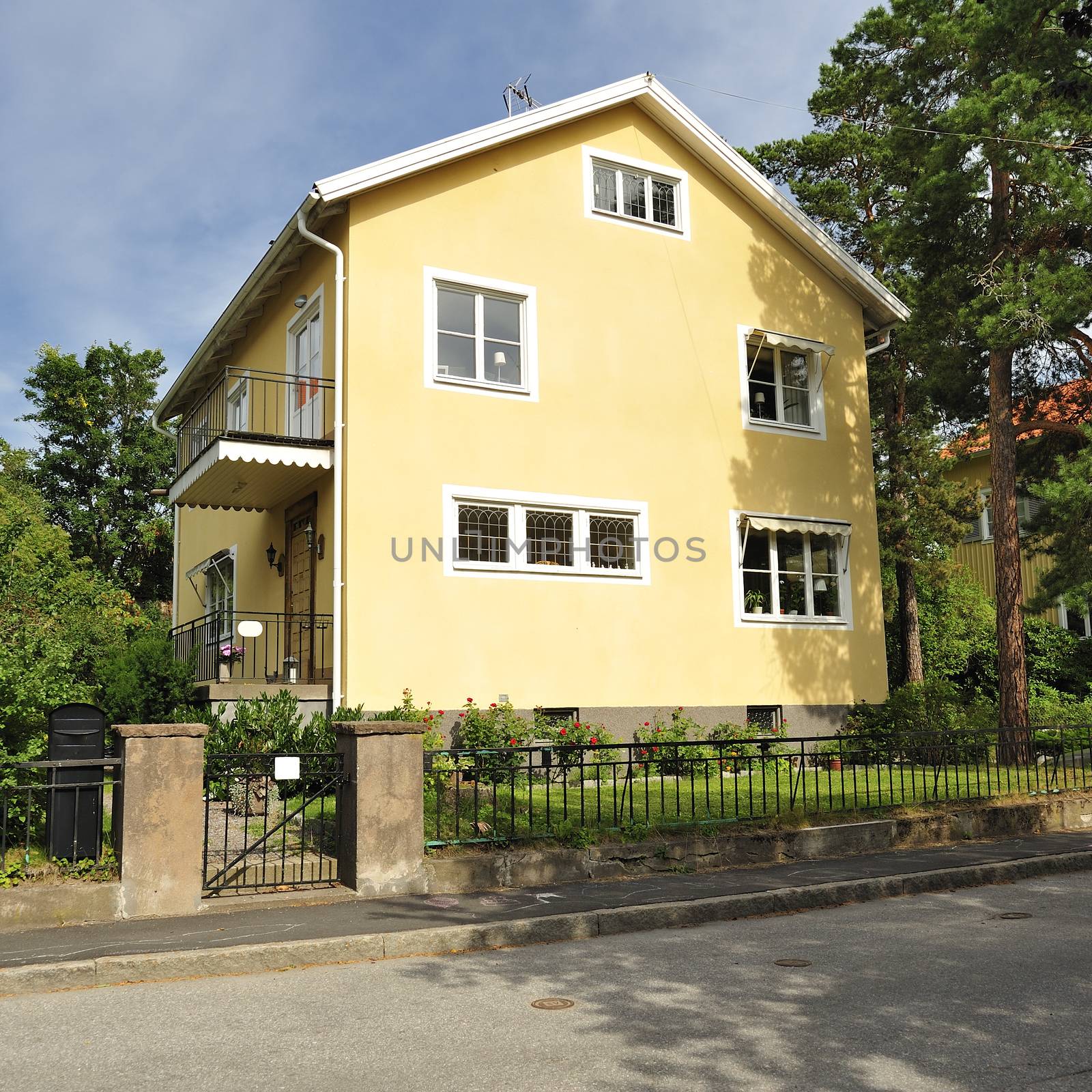 Swedish housing in Stockholm area.