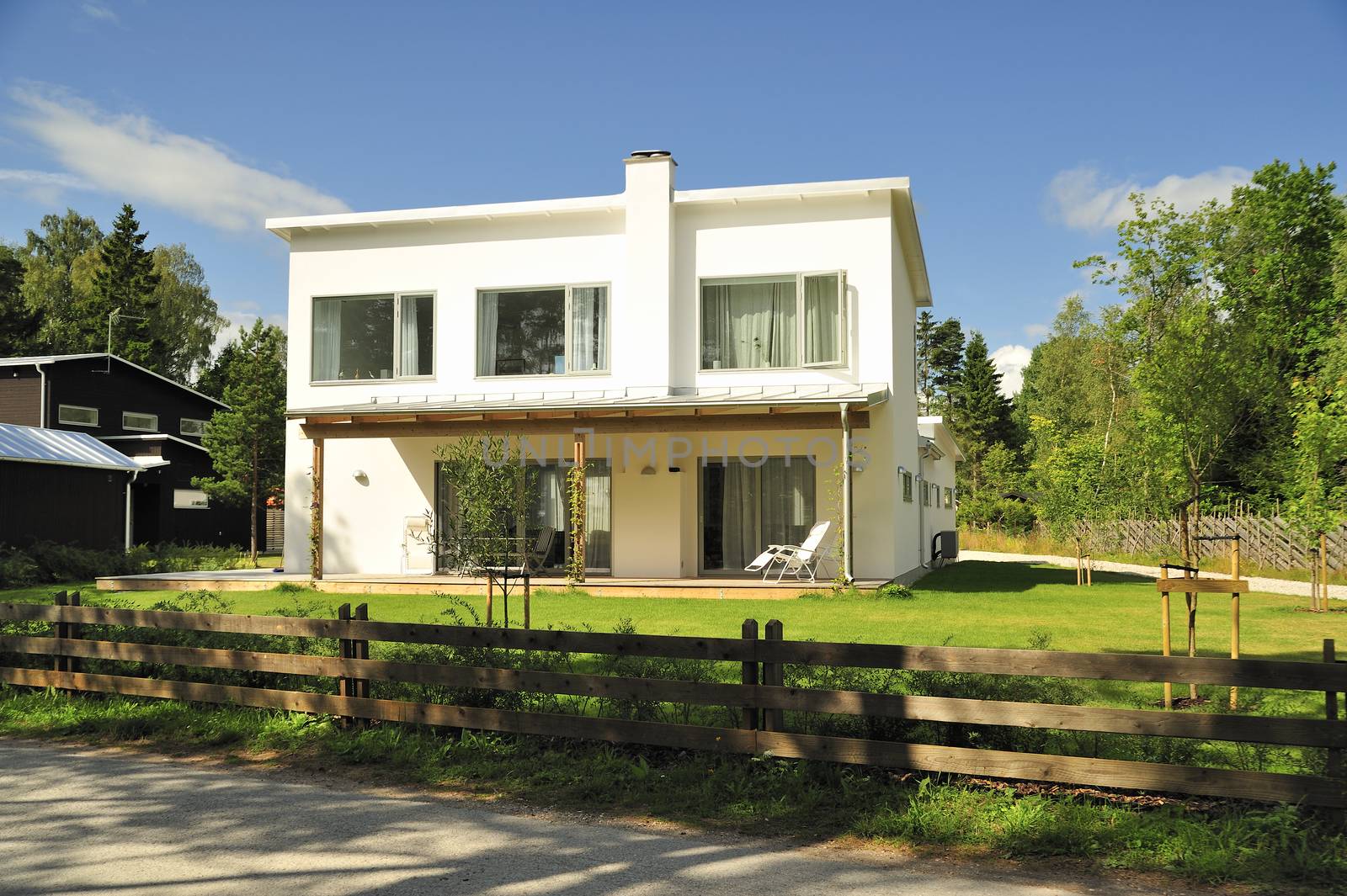 Swedish housing in Gotland.