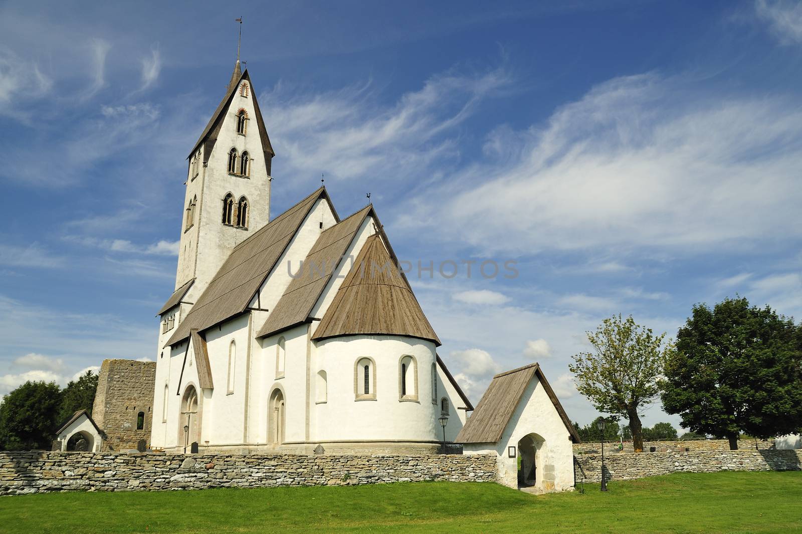 Gothem Church in Gotland by a40757