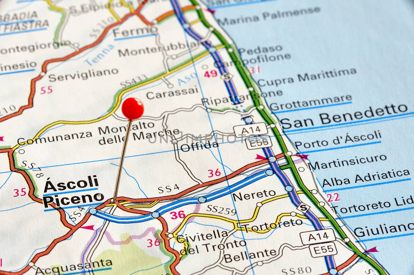 Ascoli Piceno pin map by a40757