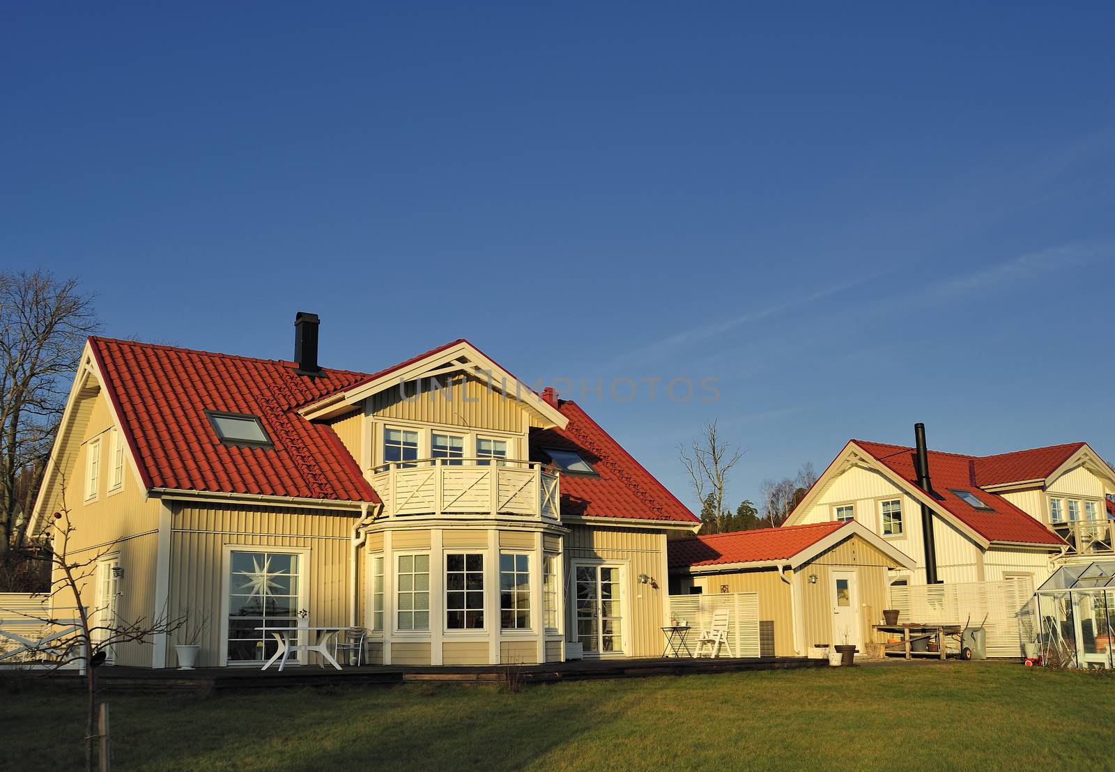 Swedish middle class home.