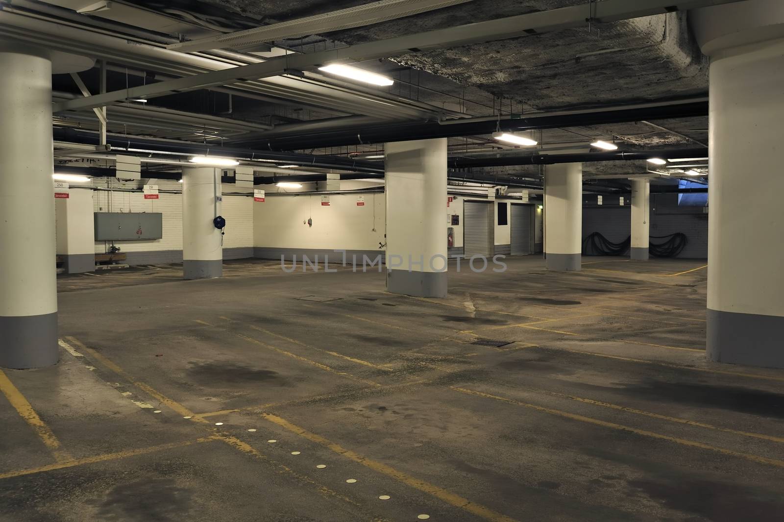 Empty Parking Garage by a40757