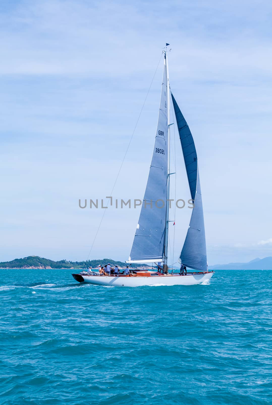 SAMUI REGATTA 2015, THAILAND - MAY 25 : Event at Chaweng beach ,Koh Samui island ,Thailand May 25, 2015