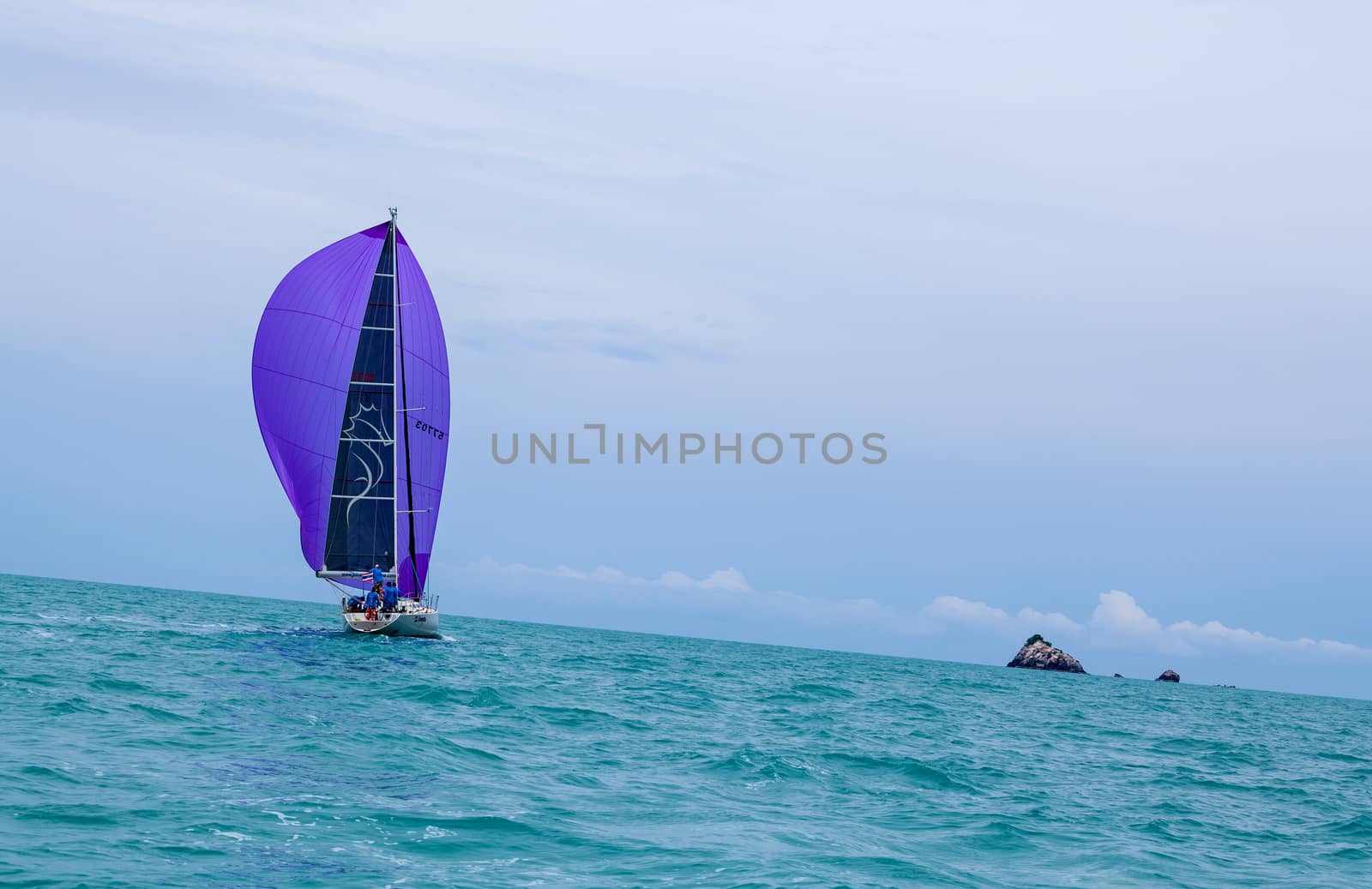 SAMUI REGATTA 2015, THAILAND - MAY 26 : Event at Chaweng beach , by kerdkanno